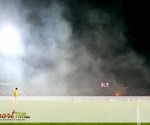 Poli şi-a creat cea mai mare şansă dusă... de fumul dinspre peluză Poli şi-a creat cea mai mare şansă dusă... de fumul dinspre peluză