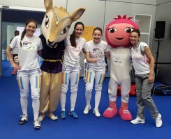 Spadasinele României, aur la European Games