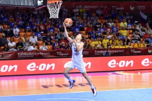 Barbora Balintova, coșghetera Slovaciei în meciul cu Croația. Copyright: FIBA/Ciamillo-Castoria/Bellenger
