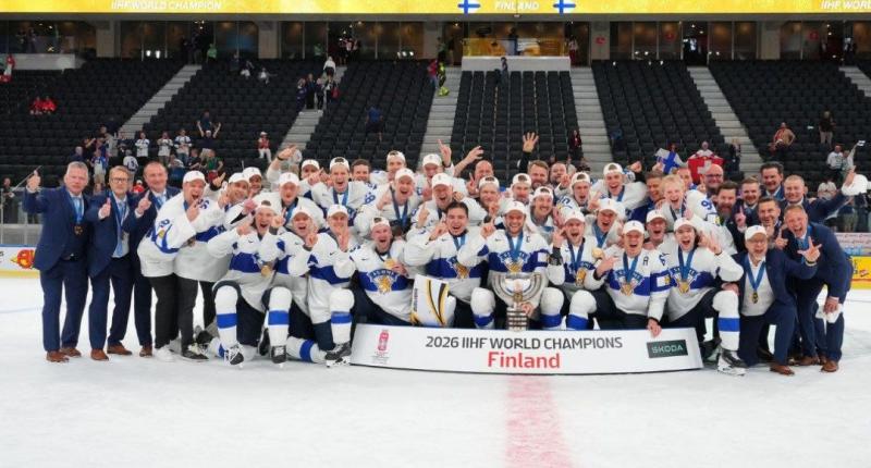 Finlanda, campioană a lumii în 2026. Foto: Andre Ringuette / IIHF